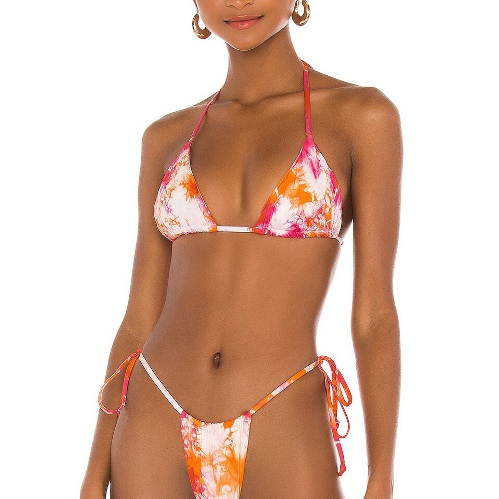 Frankie's Bikinis - Tasha bikini (set) - Sherbet Tie Dye - Large
